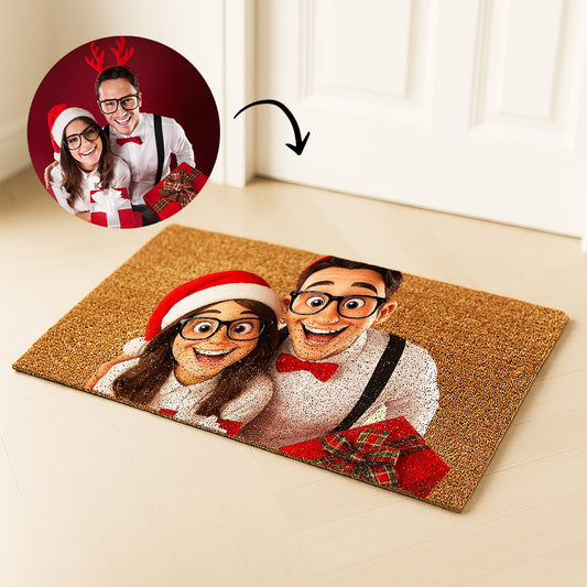 Felpudos estilo CARICATURA para Navidad