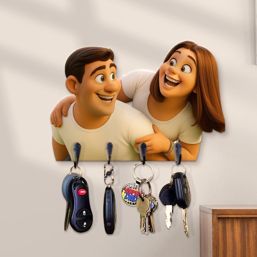 Portallaves estilo CARICATURA