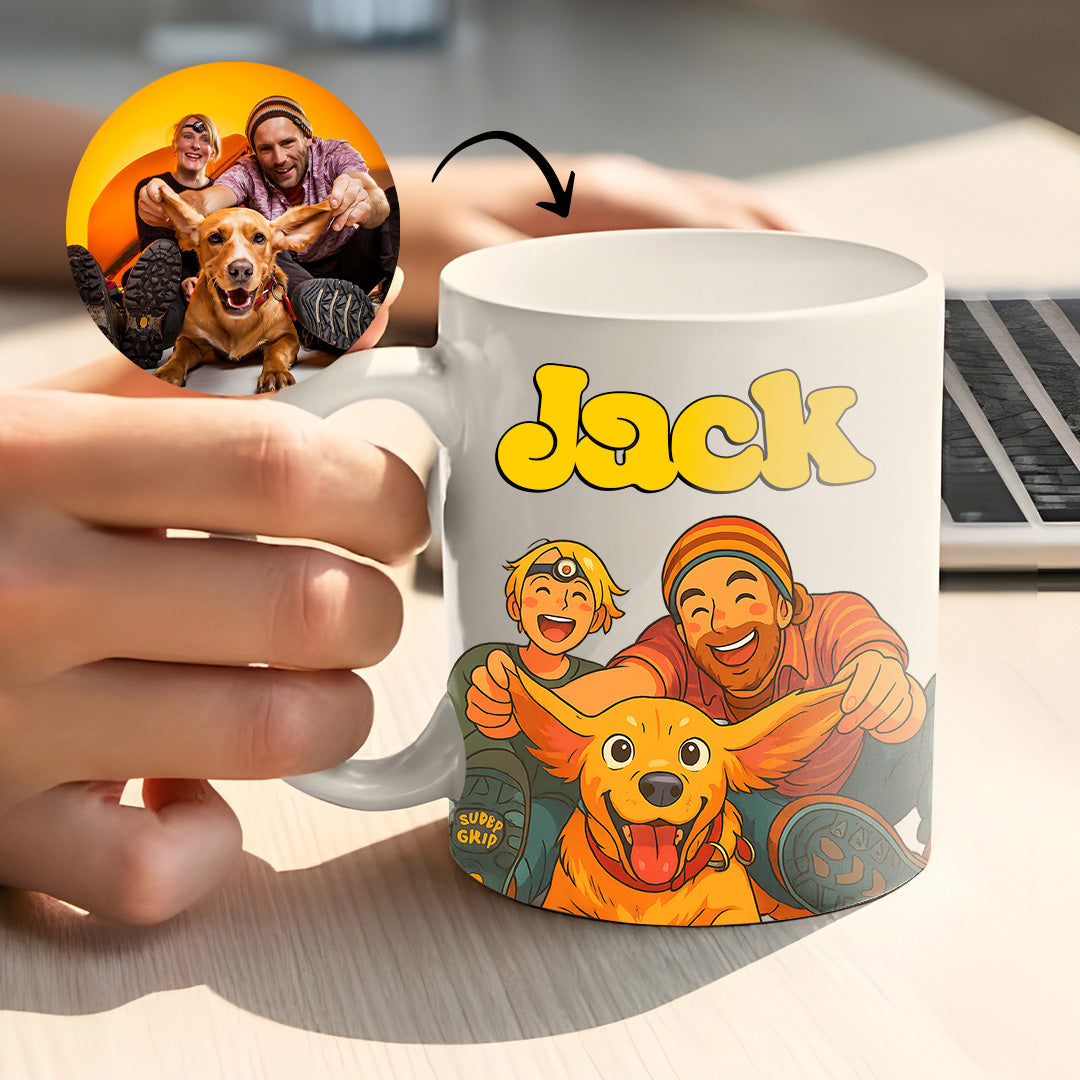 Taza estilo GHIBLI para Mascotas