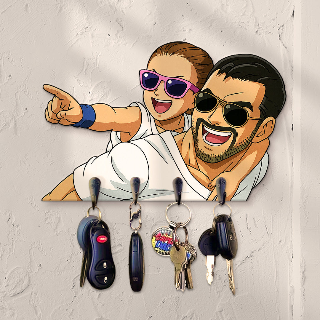 Portallaves estilo DRAGONBALL para Papá