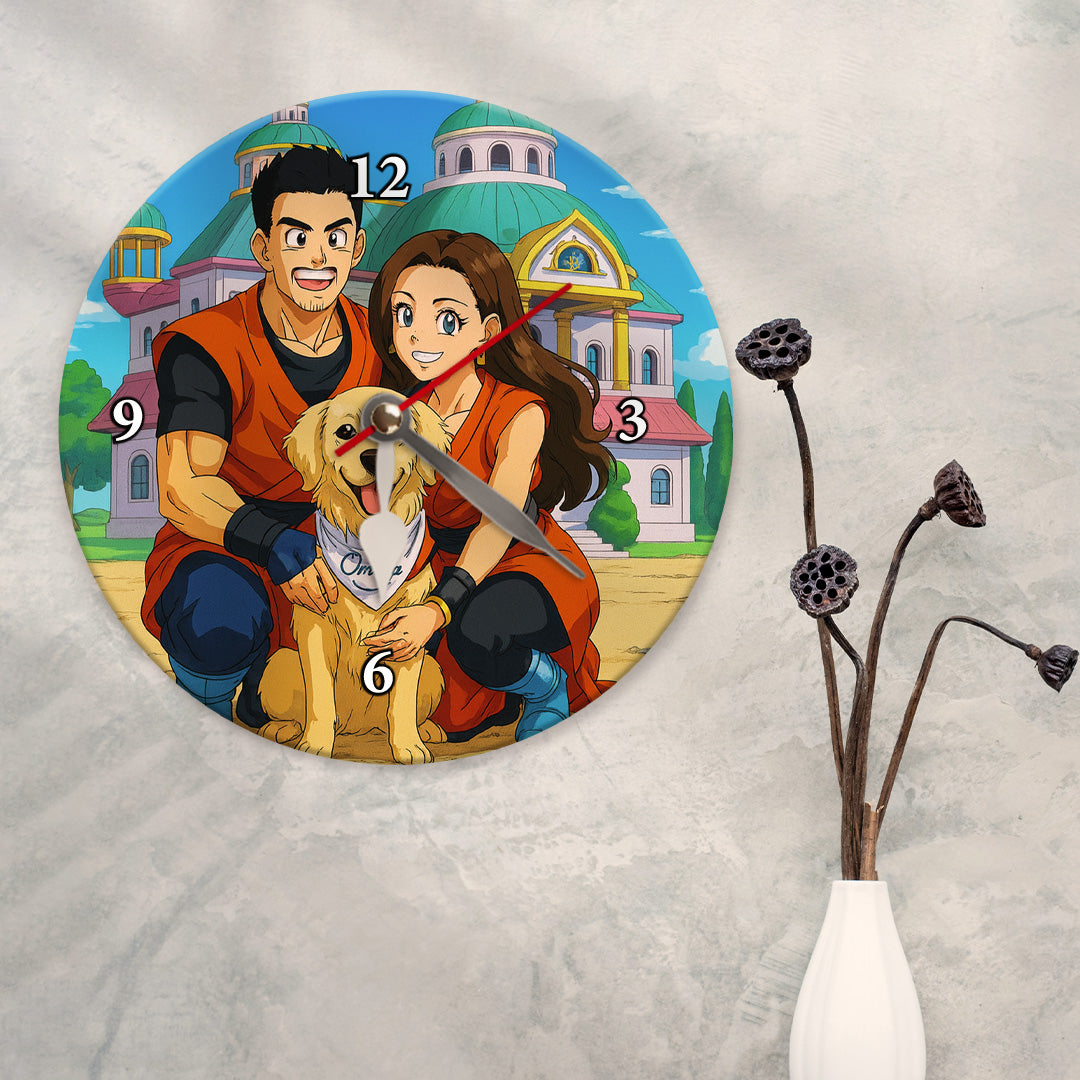 Reloj estilo DRAGONBALL para Mascotas
