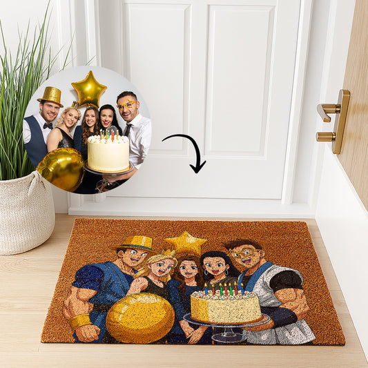 Felpudos estilo DRAGONBALL para Cumpleaños