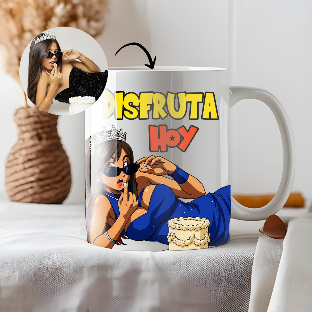 Taza estilo DRAGONBALL para Cumpleaños