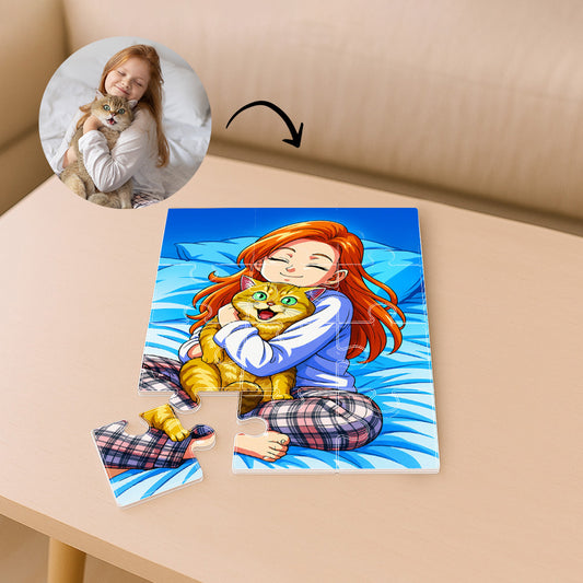 Puzzle estilo DRAGONBALL para Mascotas