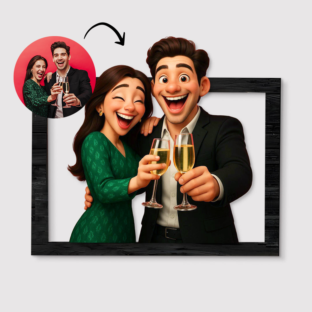 Cuadro dibujos animados CARICATURA