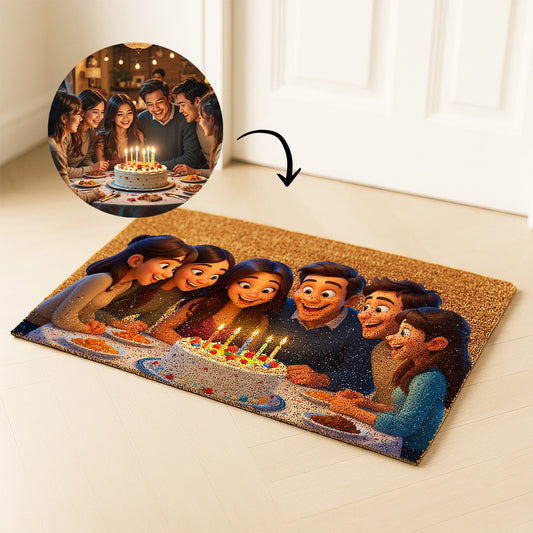 Felpudos estilo CARICATURA para Cumpleaños