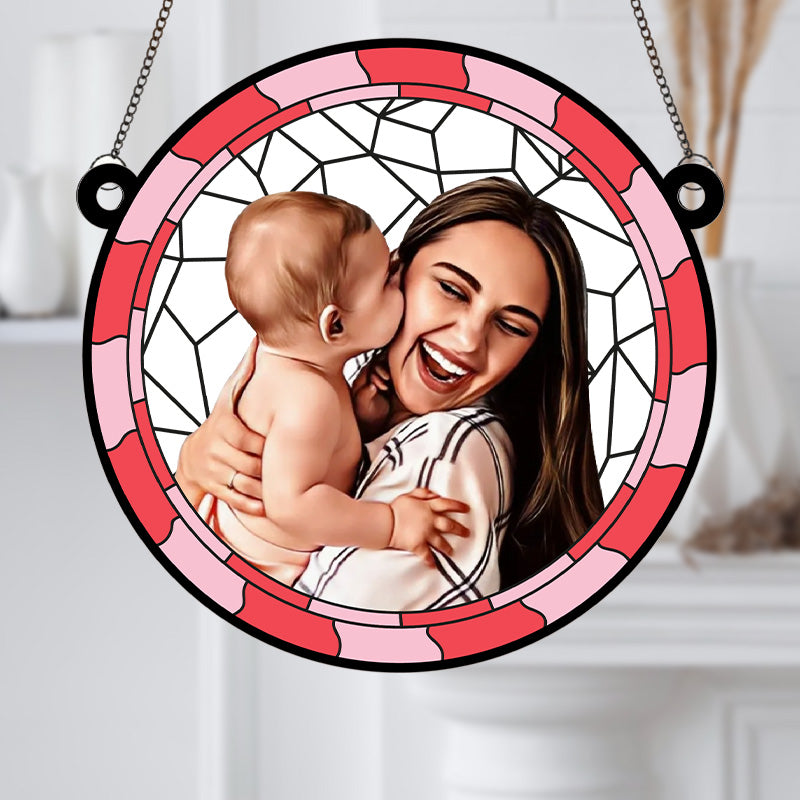 Atrapasol estilo CARICATURA para Mamá