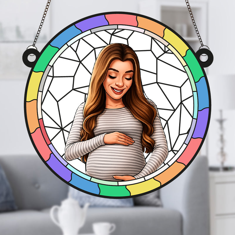 Atrapasol estilo CARICATURA para Mamá