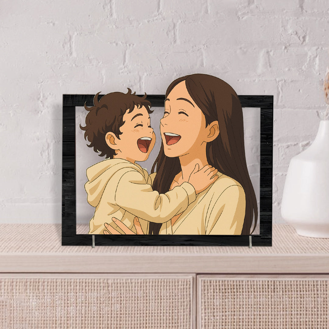 Cuadro dibujos animados GHIBLI para Mamá