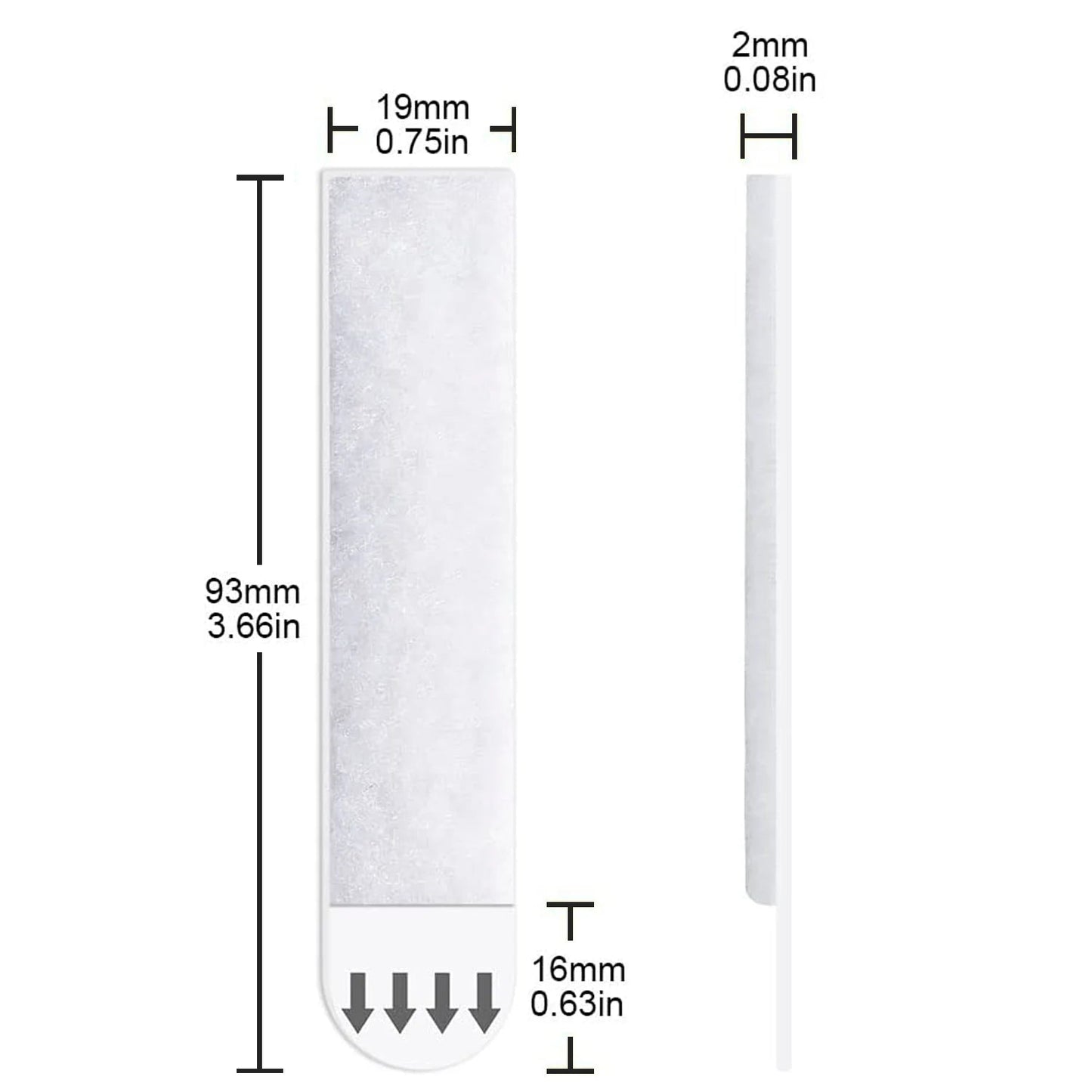 Tiras adhesivas pared